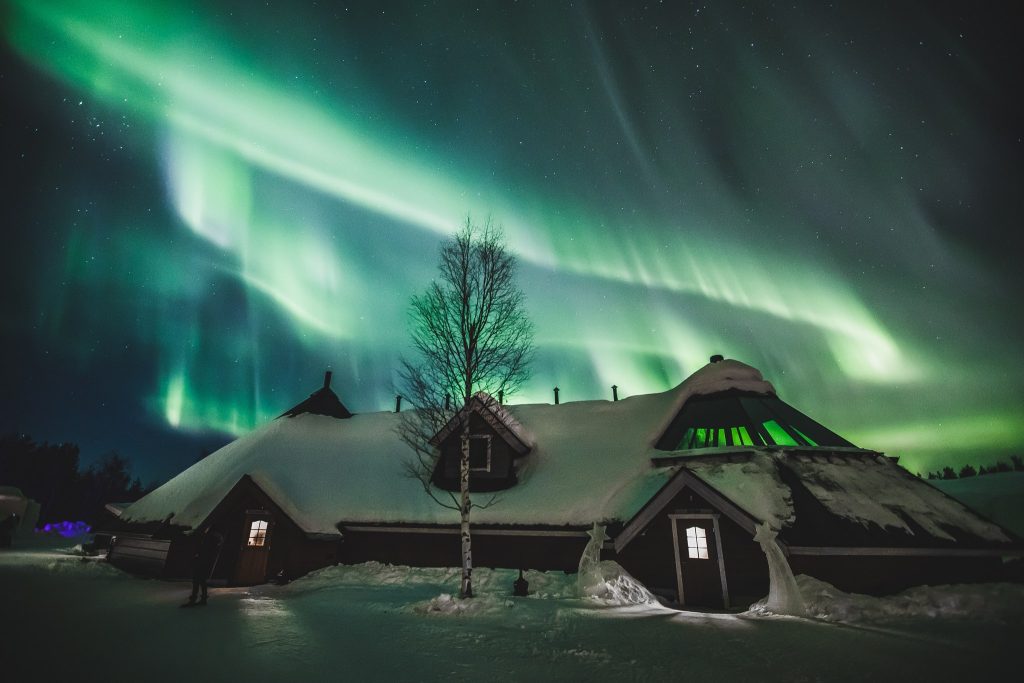 Caccia all’Aurora Boreale<br> Tromso-Kilpisjarvi-Rovaniemi <br>igloo di vetro <br>24 febbraio- 02 marzo