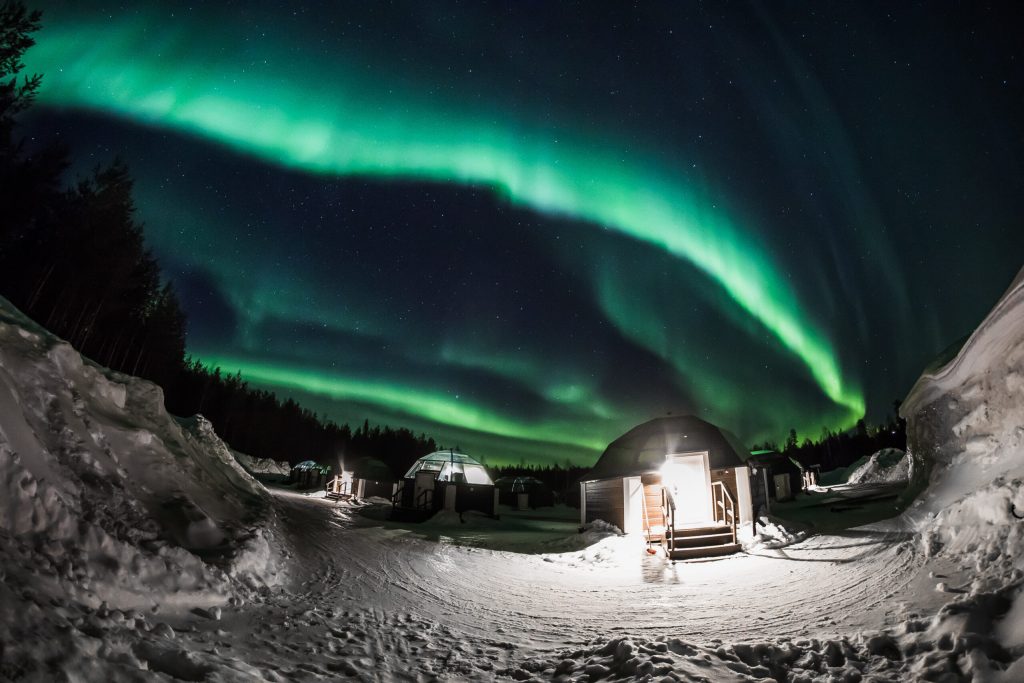 Capodanno a Rovaniemi<br> in IGLOO di VETRO<br>30 dicembre-03 gennaio